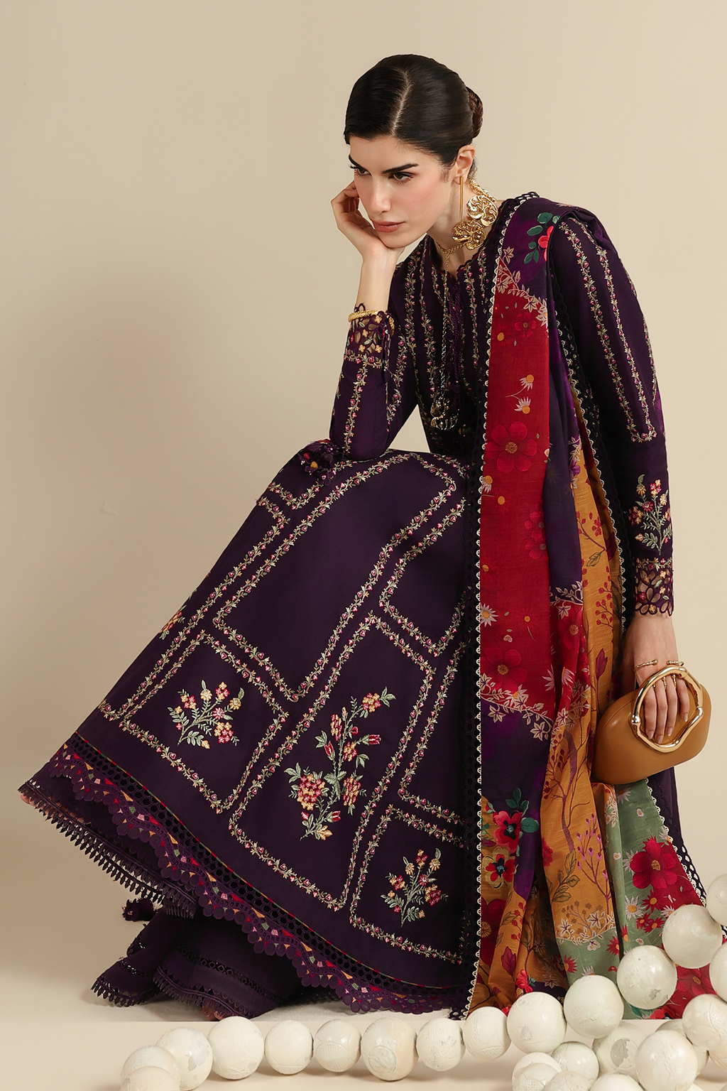EMBROIDERED LAWN IL26-D06 JZ-IL26-D06-0 | 3 PIECES