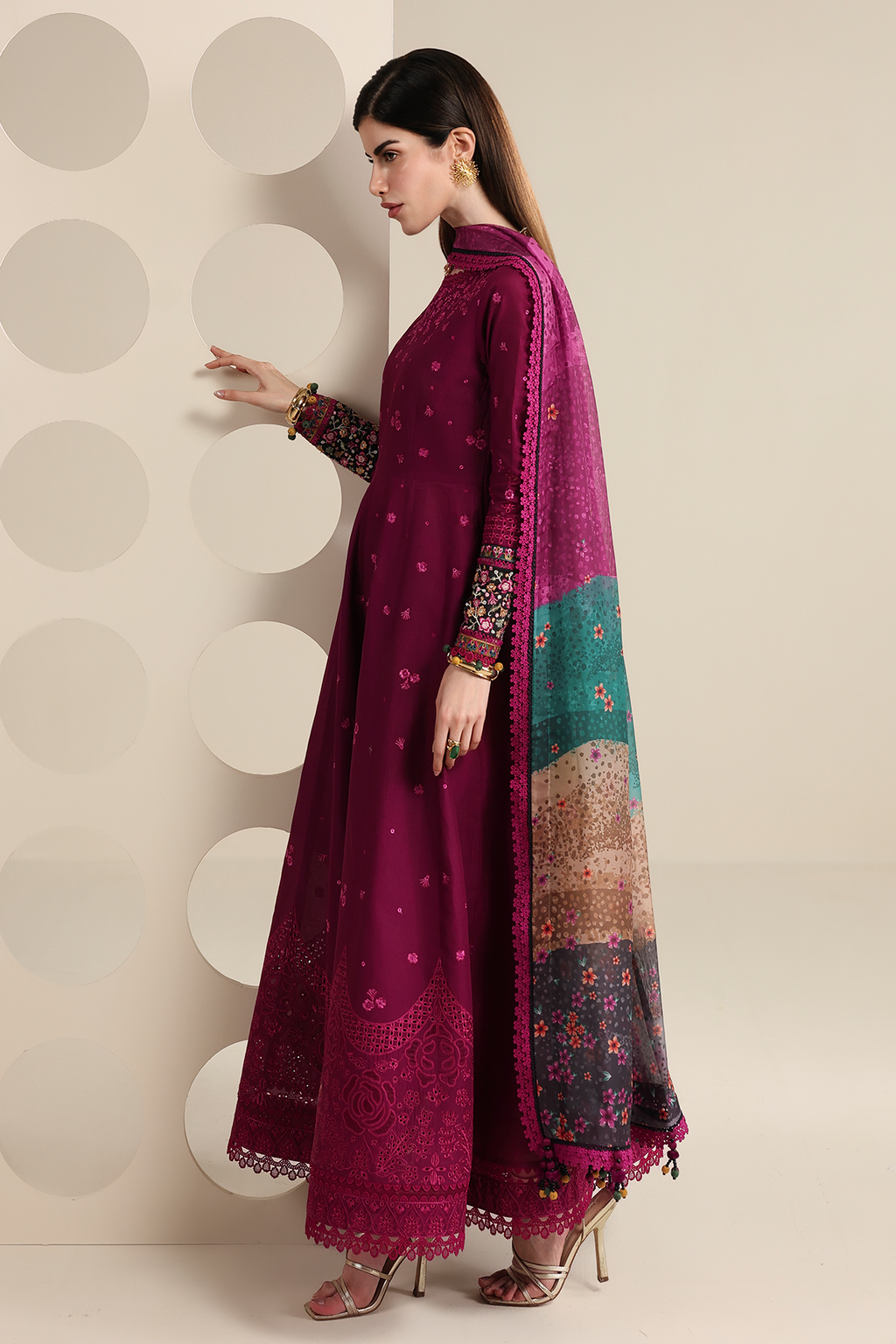 EMBROIDERED LAWN IL26-D02 JZ-IL26-D02-1-S | 3 PIECES