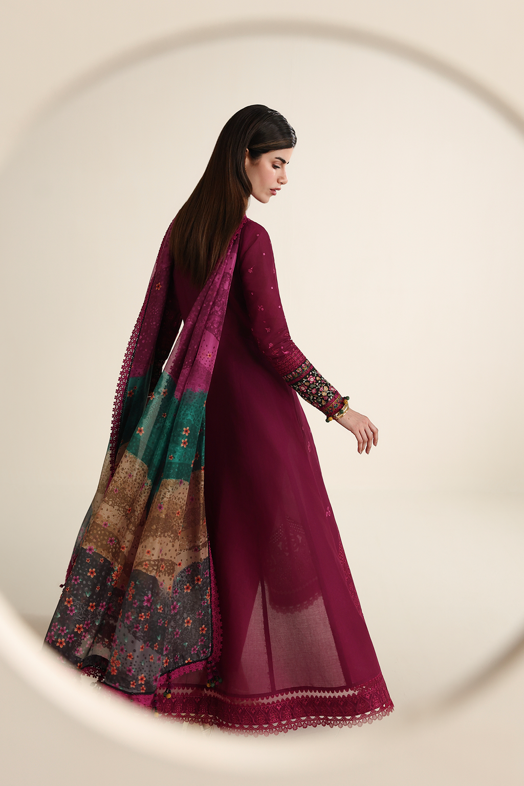 EMBROIDERED LAWN IL26-D02 JZ-IL26-D02-1-S | 3 PIECES