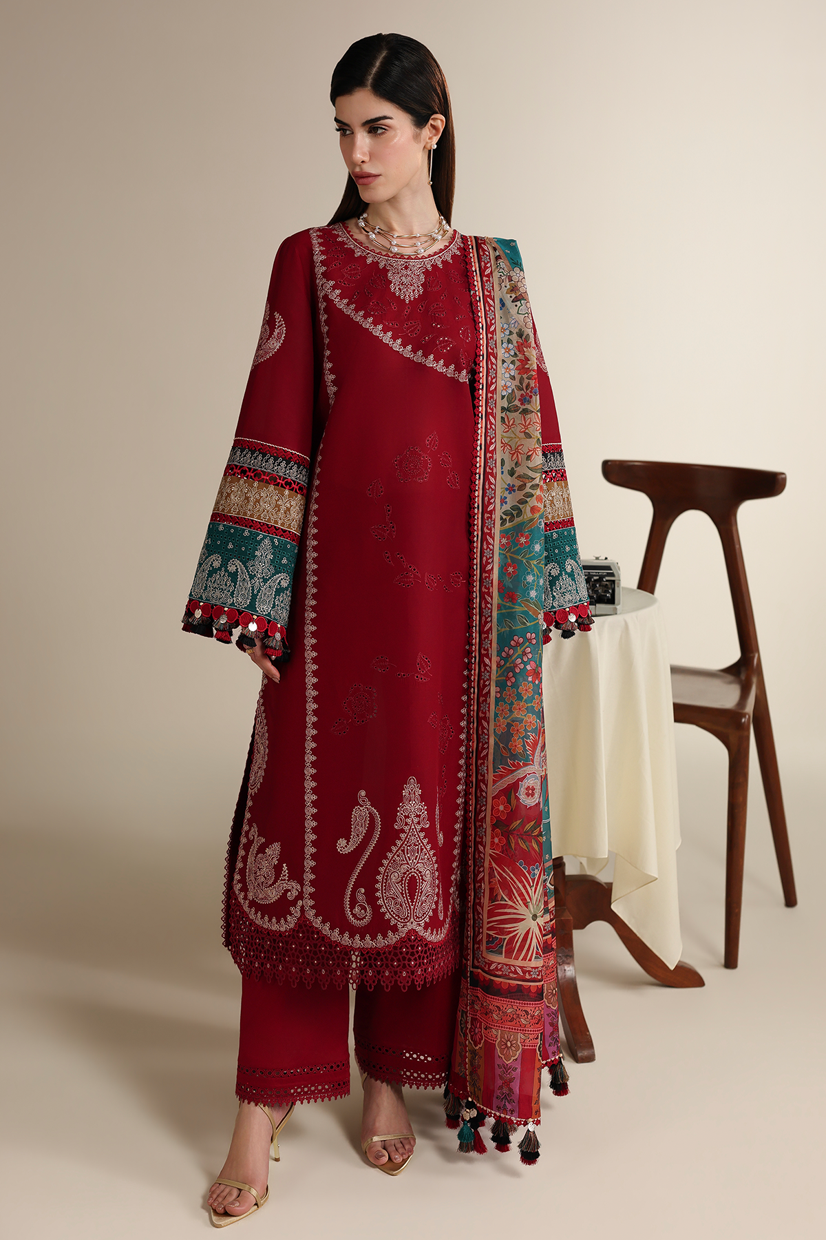 EMBROIDERED LAWN IL26-D08 JZ-IL26-D08-0 | 3 PIECES