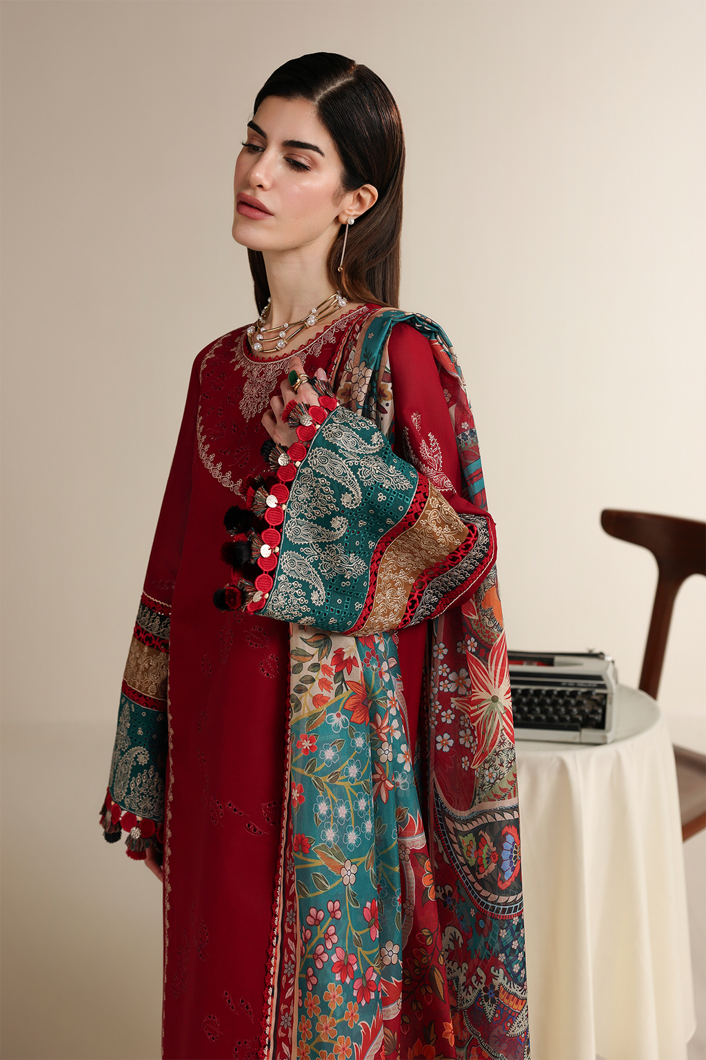 EMBROIDERED LAWN IL26-D08 JZ-IL26-D08-0 | 3 PIECES