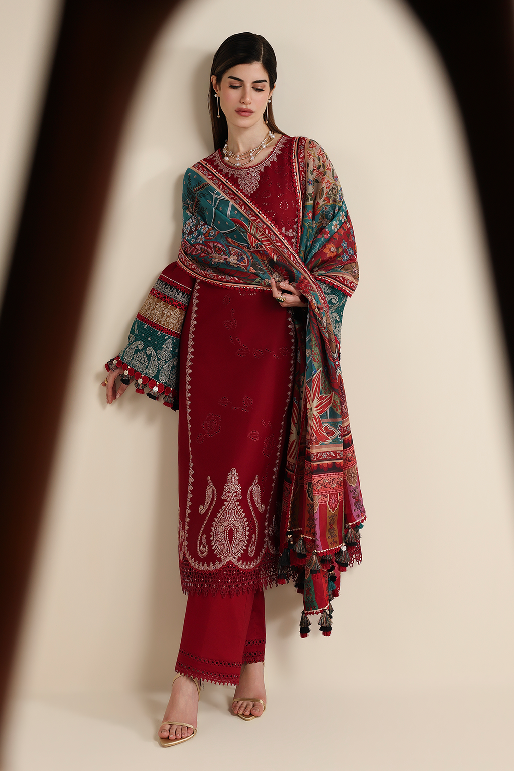 EMBROIDERED LAWN IL26-D08 JZ-IL26-D08-0 | 3 PIECES