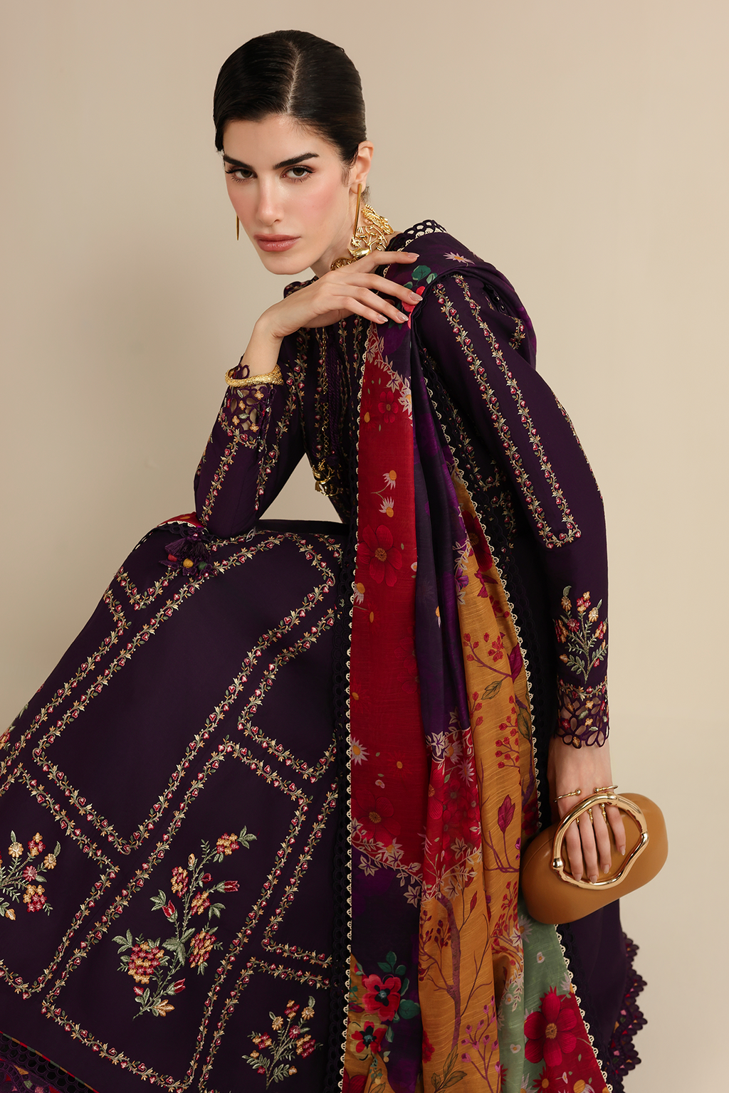 EMBROIDERED LAWN IL26-D06 JZ-IL26-D06-0 | 3 PIECES